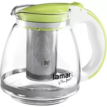 Infuser Glass Lamart LT7028 roheline läbipaistev 13 cm läbimõõt 155 mm kõrgus