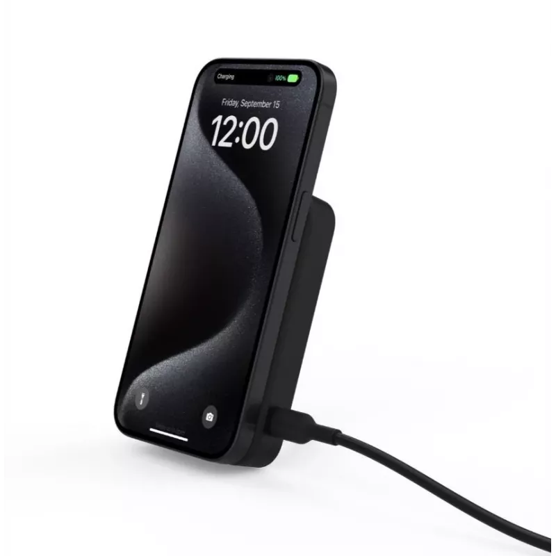 Belkin BoostCharge Pro 8000 mAh juhtmevaba laadimine Must