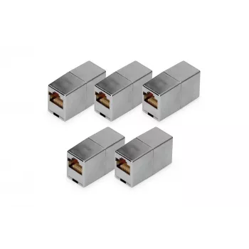 RJ45 modulaarkoppel Digitus DN-93901-5 5 tk kullatud hõbedane