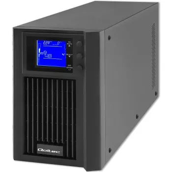 Katkematu toiteplokk QOLTEC 53981 On line 2kVA, 2000 VA võimsus