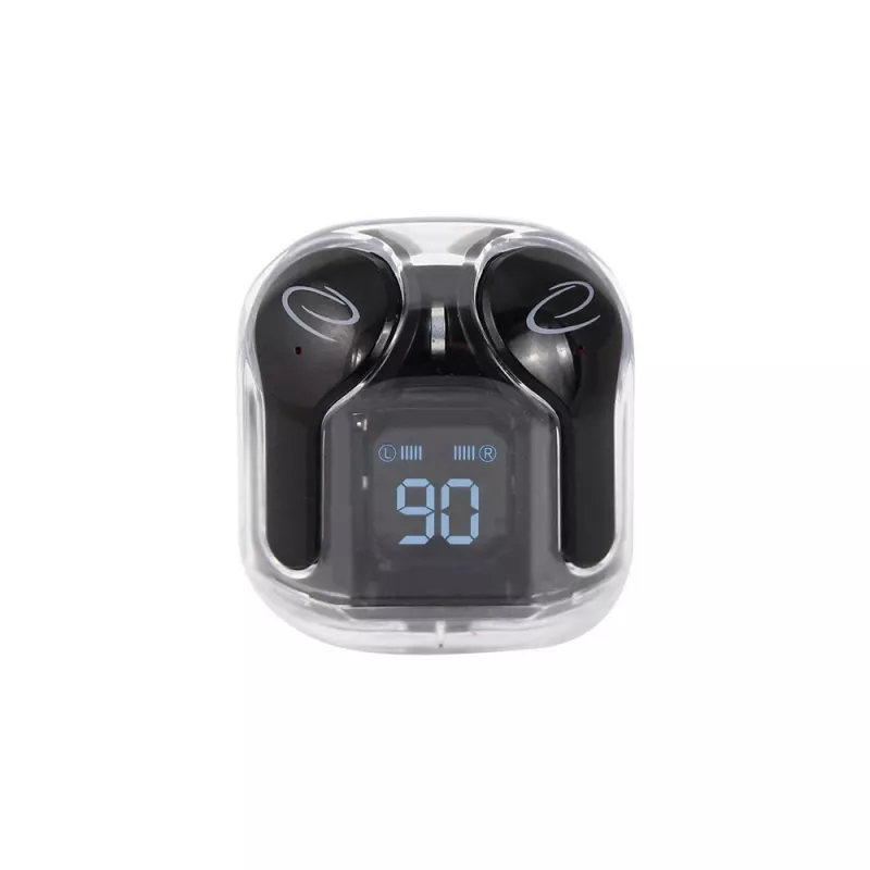 Kõrvasisesed juhtmevabad kõrvaklapid ESPERANZA EH238K — Bluetooth 5.3, 2,4 GHz, 10 m leviulatus, 230 mAh aku, puutetundlik juhtimine, must