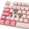 Ducky One 3 TKL klaviatuur Mängimine USB QWERTZ Saksa Roosa