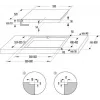 Gorenje GI6432BCWF must, sisseehitatav, 60 cm tsoon-induktsioonpliit, 4 tsooni