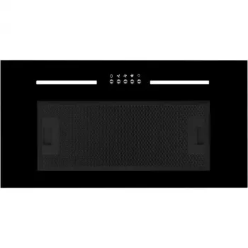 Sisseehitatav köögikubu MPM MPM-54-OWS-02, 54 cm, 3-kiiruseline väljatõmme, max 626 m³/h, must