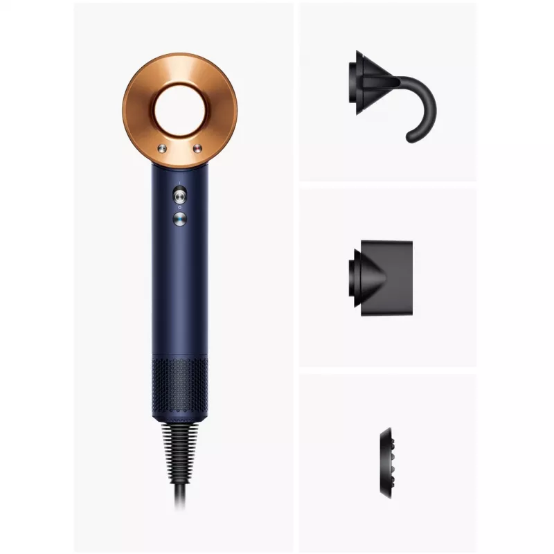 Dyson Supersonic Straight+Wavy HD07 föön, Preisi sinine / vask (113277-01)