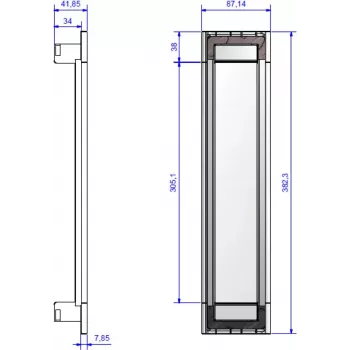 Pikendusjuhe Bachmann COVER 6-kohaline mudel 915.524 kuue pistikupesaga