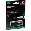 USB-mälupulk Emtec B120 Click Secure 16 GB USB Type-A 3.2 Gen 2 Must