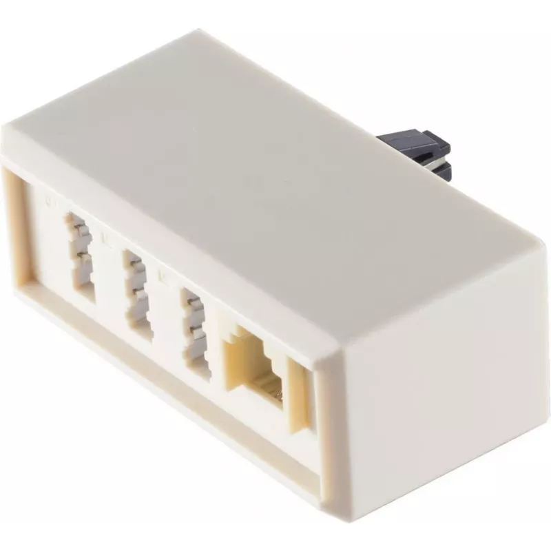 ShiverPeaks adapter S/CONN TAE-F - TAE-NFF + RJ11
