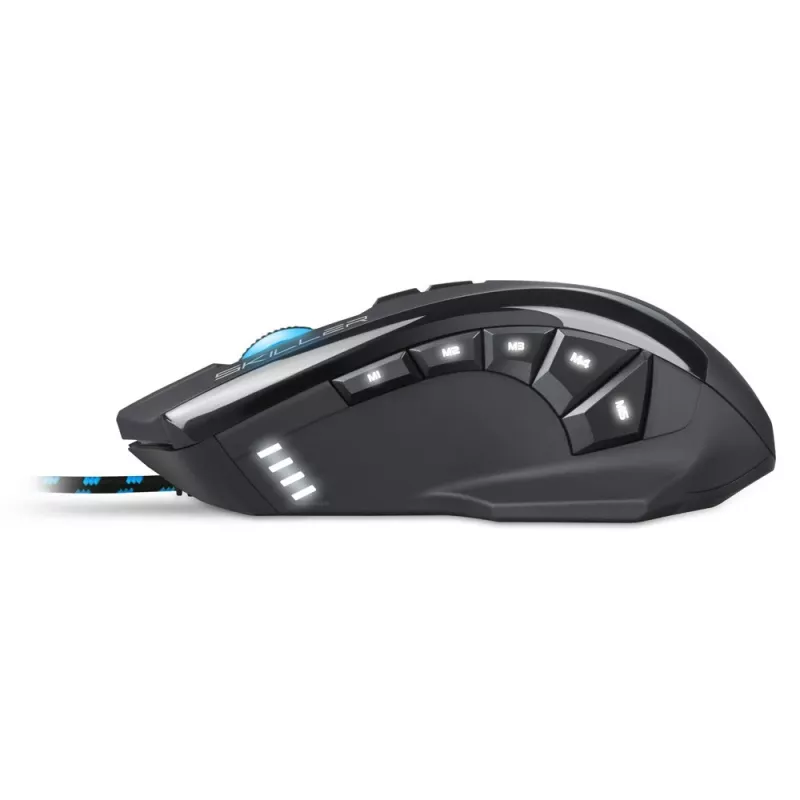 Sharkoon Skiller SGM1 hiir Mängimine Paremakäeline USB Type-A Optiline 10800 DPI