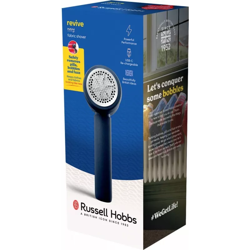 Rõivapuhastaja Russell Hobbs 27660-56 kaasaskantav laetav, kompaktne ebemeeemaldaja
