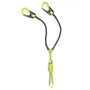 Kukkumist peatav köis Edelrid kaabel COMFORT TRI — must/roheline, 532 g, min kasutaja kaal 40 kg