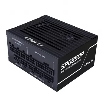 Toiteplokk Lian Li SP Series Platinum SFX 850W täismodulaarne PCIe 5.1 ATX 3.1 (G9P.SP0850P.B000.EU)