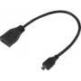 SpeaKa Professional HDMI-adapter [1x HDMI-pistik D Micro - 1x HDMI-pesa] Must Kullatud pistikukontaktid (SP-7870588)