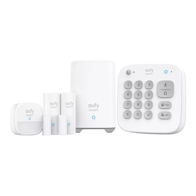KODUTURVALISUSE ALARMKOMPLEKT/5-OSALINE T8990321 EUFY