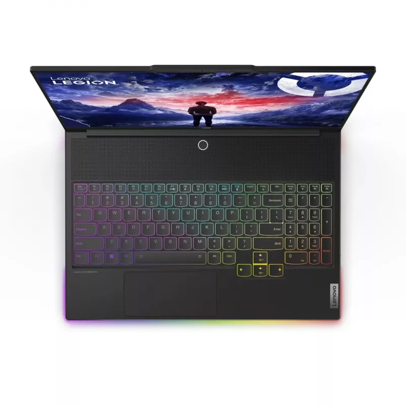 Lenovo Legion 9 18IAX10 Intel Core Ultra 9 275HX sülearvuti 45,7 cm (18) WQUXGA 64 GB DDR5-SDRAM 2 TB SSD NVIDIA GeForce RTX 5090 Wi-Fi 7 (802.11be) Windows 11 Pro must