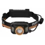 Pealamp Duracell DH1500R — must/oranž, laetav käed-vabad valgus