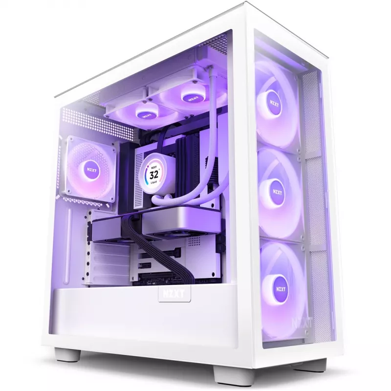 Universaalne vedelikjahuti NZXT Kraken Elite 240 RGB 12 cm valge