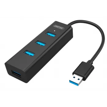 UNITEK Y-3089 liidesejaotur USB 3.2 Gen 1 (3.1 Gen 1) Type-A 5000 Mbit/s must