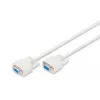 Digitus jadaühenduskaabel [1x D-SUB-pistik 9-pooluseline - 1x D-SUB-pistik 9-pooluseline] 2,00 m beež (AK-610106-020-E)