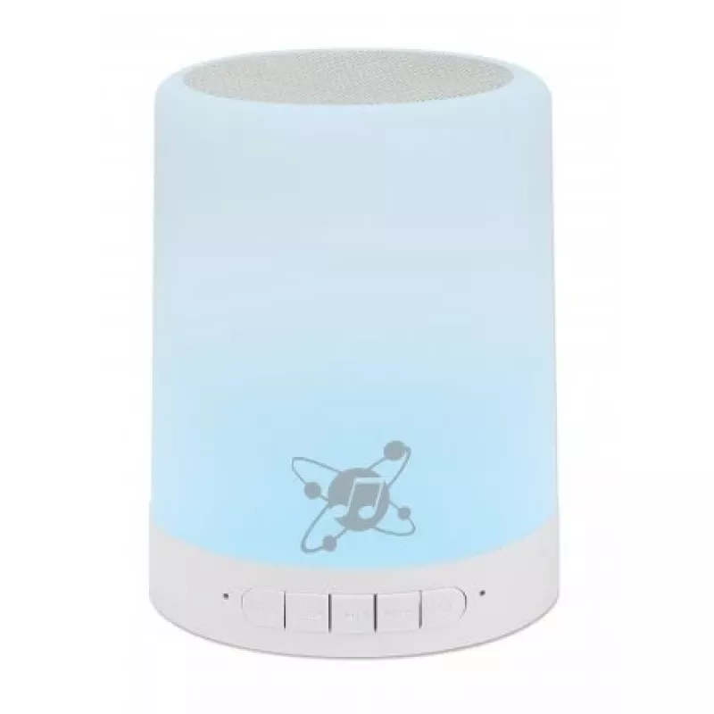 Manhattan Sound Science Bluetooth-kõlar, 5-tunnine taasesitusaeg, ulatus 10 m, microSD-kaardilugeja (32 GB), 3,5 mm abisisend, väljundvõimsus 3 W, USB-A laadimiskaabel kaasas, 1200 mAh aku, Bluetooth v5, sisseehitatud riputusaas, valge, 3-aastane garantii