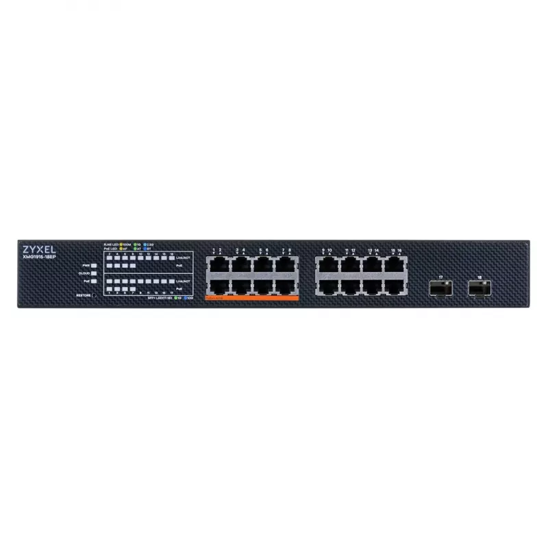 Zyxel XMG1915-18EP Hallatav L2 2,5G Ethernet (100/1000/2500) Power over Ethernet (PoE)