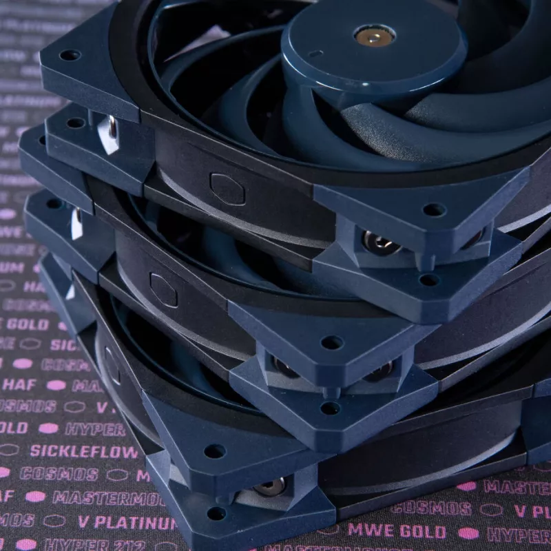Jahutusventilaator Cooler Master Mobius 120 OC 12 cm Must 3 kiirust 3200 RPM