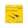 DeLOCK adapter USB 2.0 Type-A RS-232 seerialiidesele D-Sub 9 pin isane 1.5 m