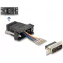 D-Sub 15 pin male to RJ12 female assembly kit, DELOCK, Must