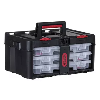 Toolbox KETER Stack'N'Roll (17210831/253380) with 3 organizers Must