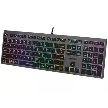 Juhtmega klaviatuur A4Tech FSTYLER FX60H neoonvalgustusega