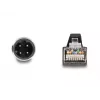 Võrgukaabel DeLOCK M12 kaabel D-kodeeritud 4 kontaktiga isane RJ45 isasele PUR (TPU) 5m