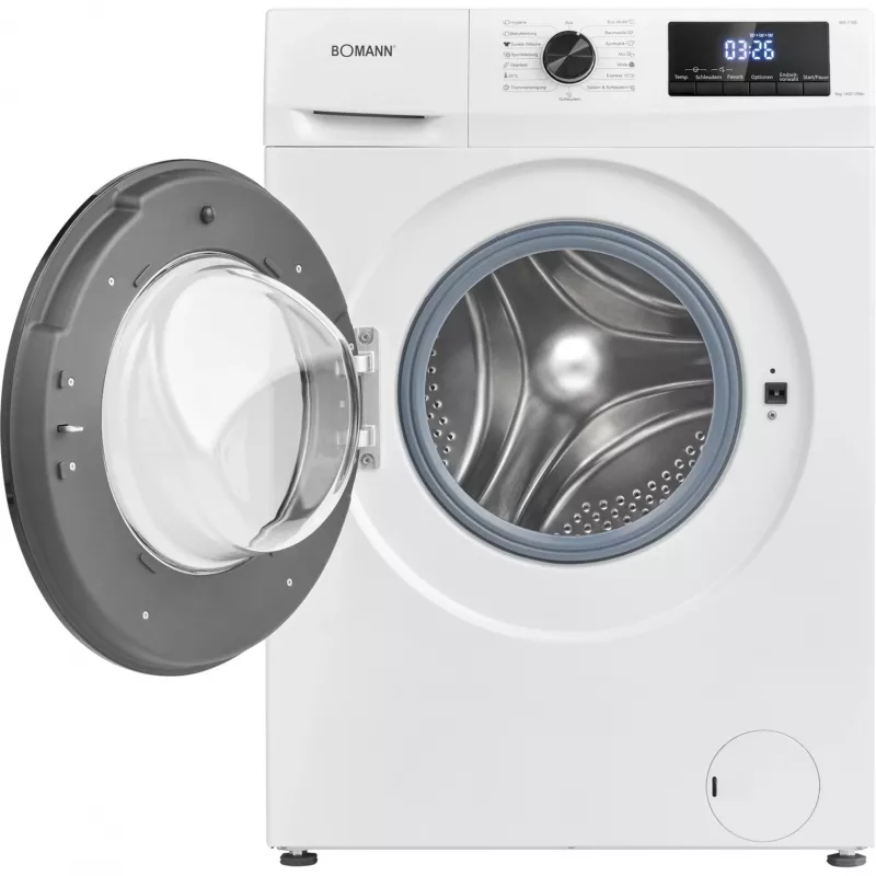 Pesumasin BOMANN WA 7185, 8 kg, 1400 RPM, energiaklass A, tsentrifuugimisklass B