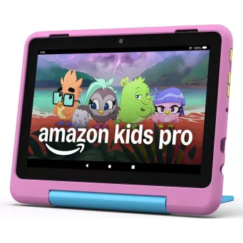 Amazon | Fire HD 8 Kids Pro (2024) | Roosa | 1280 x 800 pikslit | 32 GB | Wi-Fi | 802.11ac | Bluetooth versioon 5.2