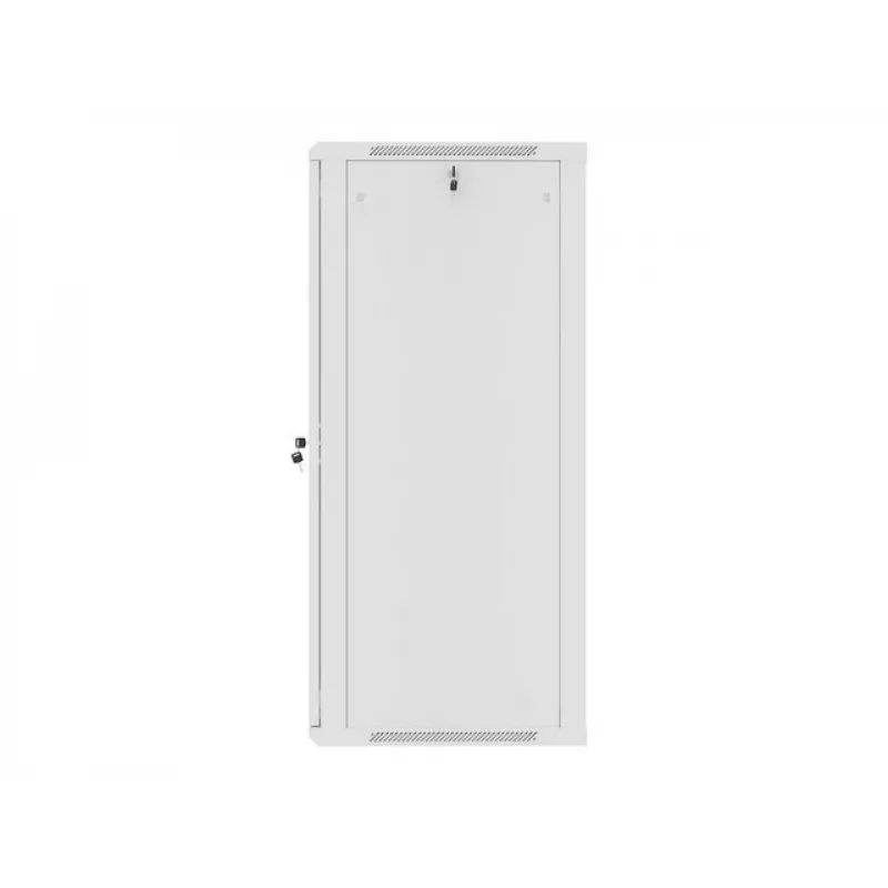 Lanberg seinale paigaldatav paigaldusrack-kapp 19'' 27U 600x600mm hall (klaasuks)