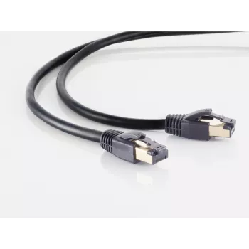 ShiverPeaks võrgukaabel S/CONN 08-41005 Must 0,25m Cat8.1 F/FTP