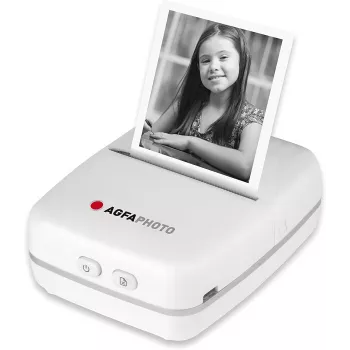 Printer AgfaPhoto Realpix Pocket P Thermal Valge