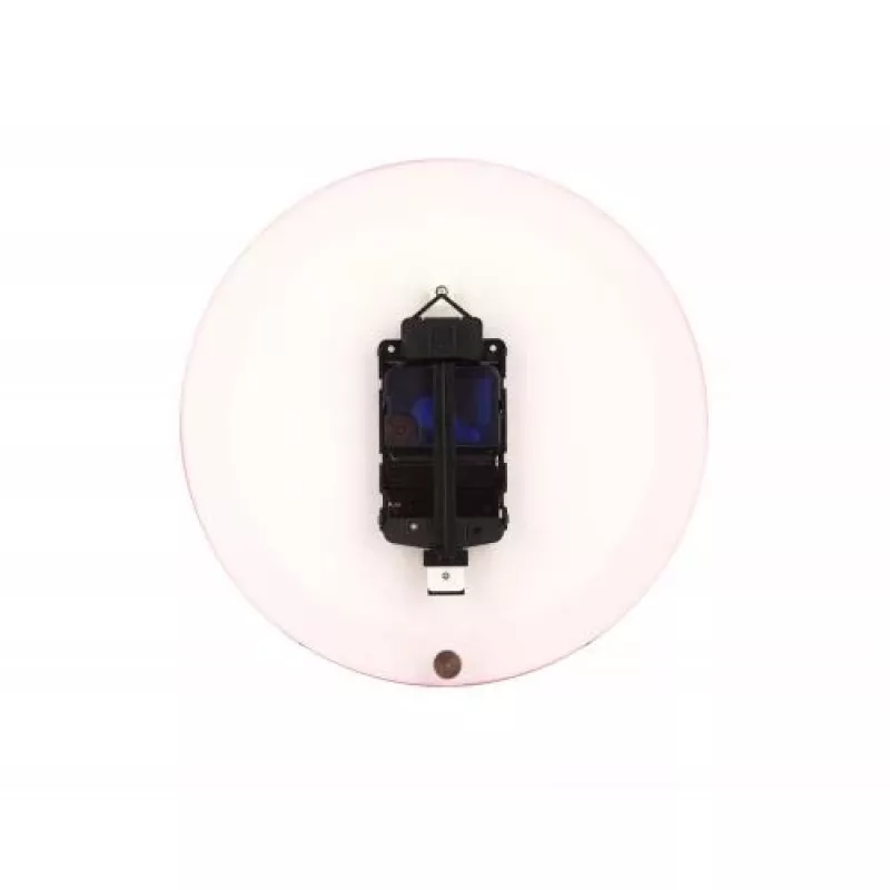 NeXtime klok 2615ro Focus, Ø25 cm, seinale, valge/punane