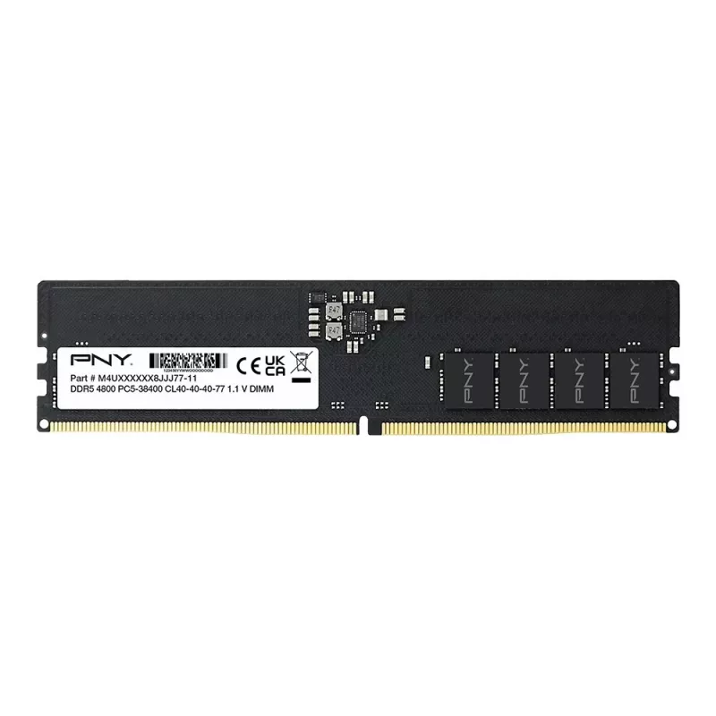Muutmälu RAM PNY DDR5 16 GB 4800 MHz DIMM MD16GSD54800-SB