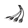 Belkin Secure KVM Combo kaabel - Video- / USB- / Audio-kaabel - TAA-vastav - USB, Mini-Pistik, HDMI (M)
