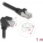 Võrgukaabel DeLOCK 80917 1m Cat6 S/FTP RJ-45 Must
