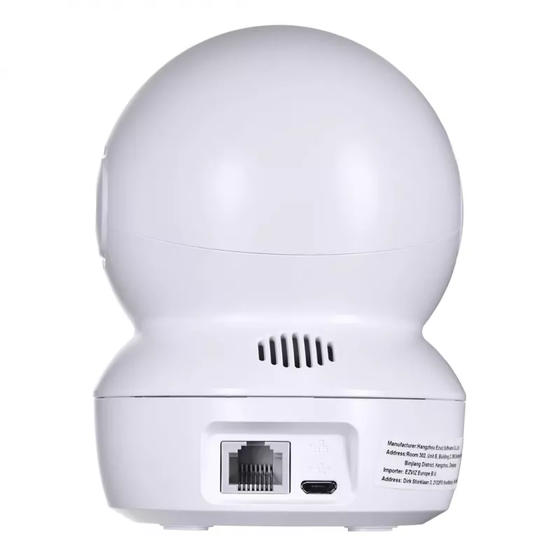 IP-turvakaamera EZVIZ H6c 1920 x 1080, sisetingimustesse, sfääriline, Wi‑Fi ja Ethernet, 4 mm objektiiv, 360° vaade, microSD kuni 256 GB
