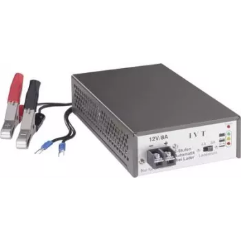 Akulaadija IVT 3-astmeline püsivoolulaadija 12V/24V mudel 900018