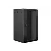 Lanberg seinale paigaldatav paigalduskapp 19 inch 22U 600x600mm must (klaasuks)