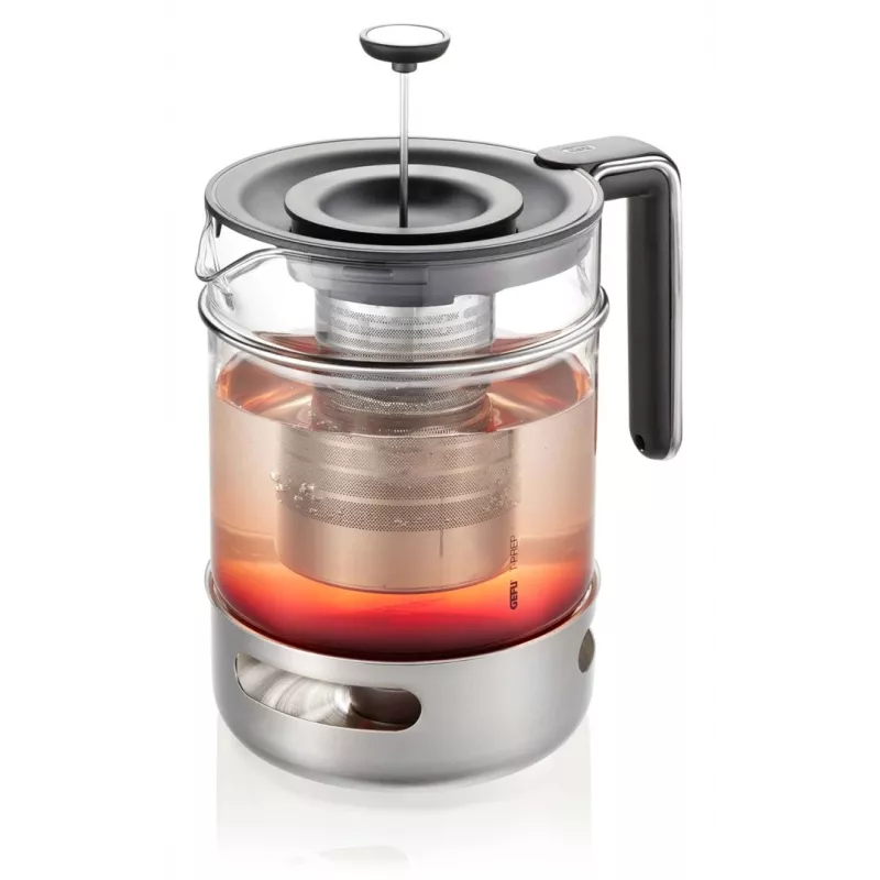 GEFU T-PREP teekann soojendajaga 1,5 l