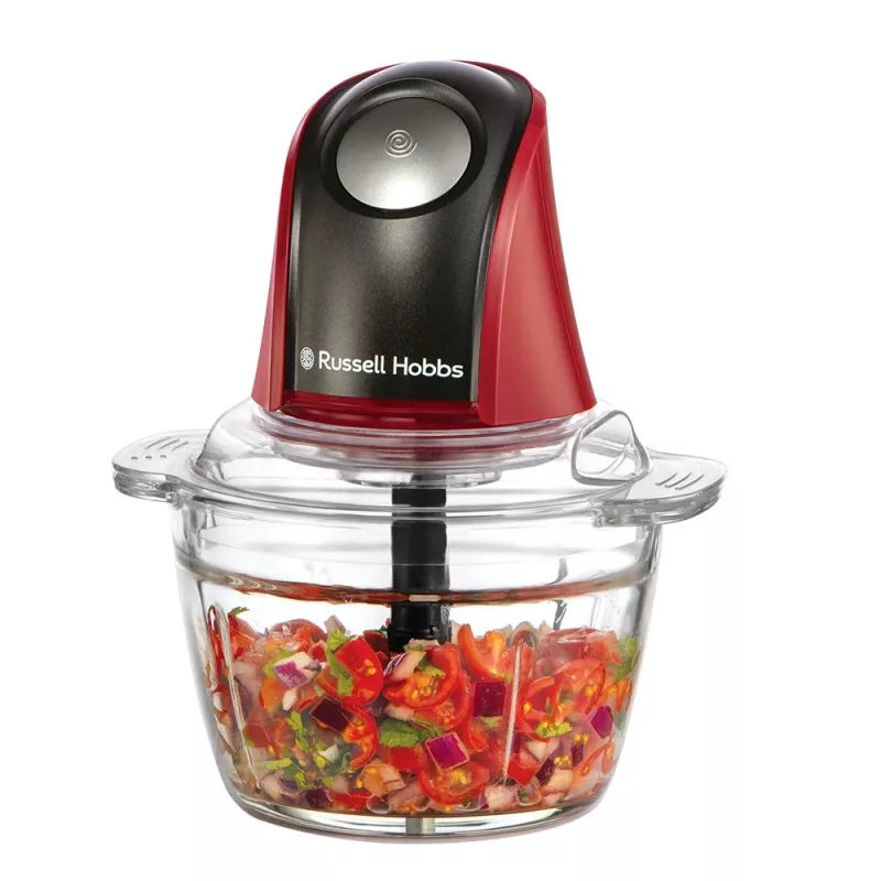 Russell Hobbs 27130-56 elektriline köögikombain 0,5 L 200 W must, punane, läbipaistev