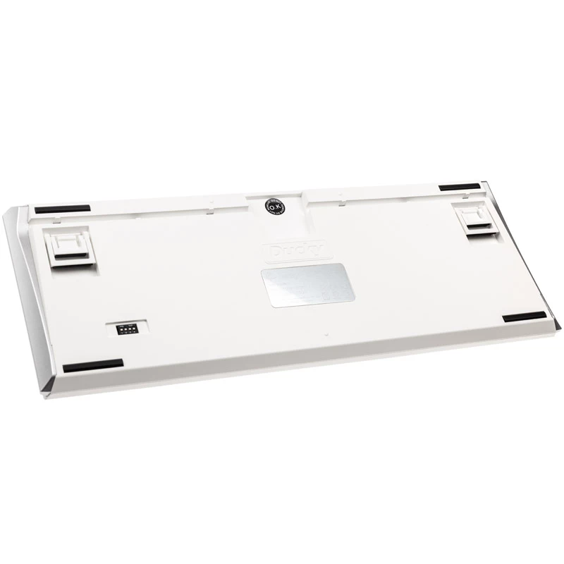 Ducky One 3 Classic Pure Valge TKL mänguriklaviatuur RGB LED - MX-Brown klaviatuur USB Saksa valge (DKON2187ST-BDEPDPWWWSC1)
