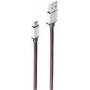 USB-kaabel ShiverPeaks BS14-50096 0,9 m USB A – Micro-USB B, punane