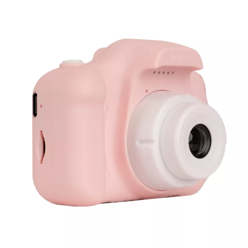 Laste digikaamera DENVER KCA-1340RO — kompaktne 85 g, roosa
