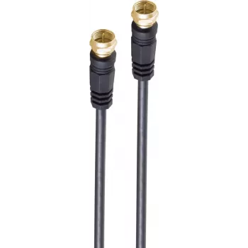 shiverpeaks BS80093-G-128CP-S koaksiaalkaabel 2,5 m F must (BS80093-G-128CP-S)
