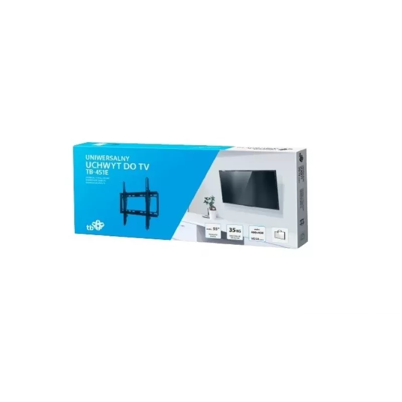 TV seinale kinnitus TB 451E, TB, kuni 55-tollistele teleritele (35 kg), VESA 400x400